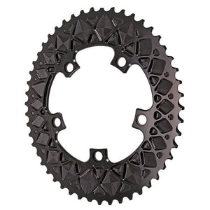 absoluteBLACK Premium Oval Road Chainring 5x110BCD 50T - Blk 