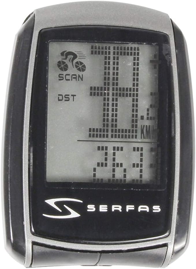 Serfas 14-Function Slim Wired Cycling Computer - SI-20