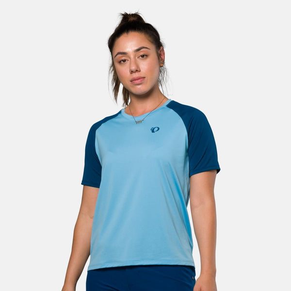 Women's Summit Short Sleeve Jersey - AIR BLUE / XS