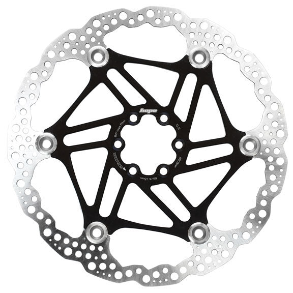 Hope Floating Rotor Floating/Wave 203mm Black