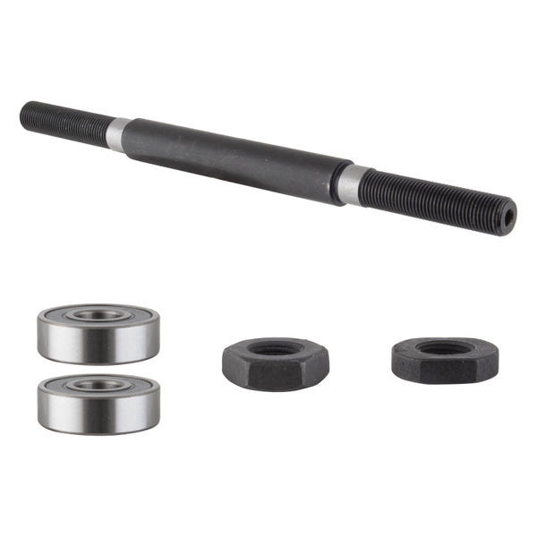 Se bikes SE Axle Sets Front/Rear KT-SB5R 3/8x26x110x165 B/O 3/8 Blocks Flyer Sealed