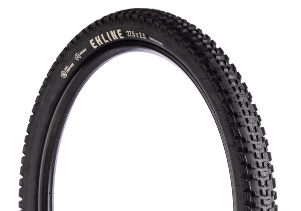 Teravail Ehline Tire - 27.5 x 2.5 Tubeless Folding BLK Durable Fast Compound
