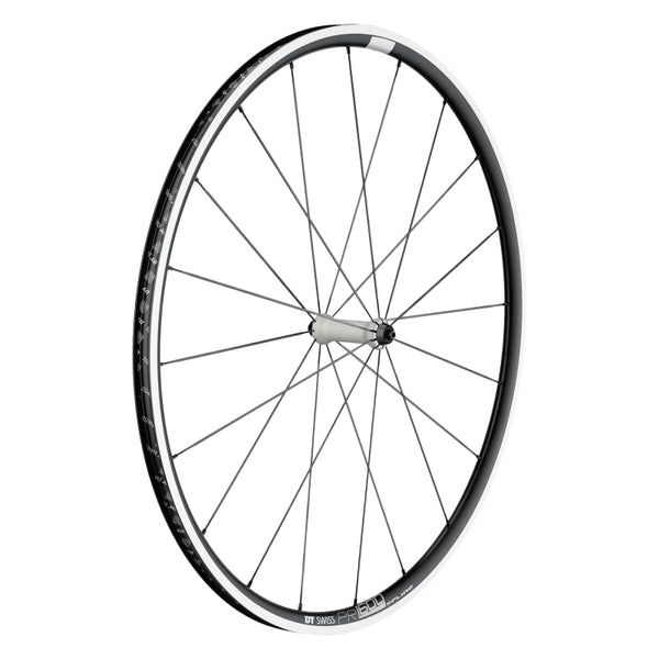 DT Swiss PR 1600 Spline 23 Front Wheel - 700 QR x 100mm Rim Brake Black