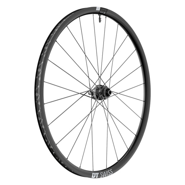 DT Swiss GR 1600 Spline 25 Front Wheel - 700 12 x 100mm Center-Lock BLK Dynamo Hub
