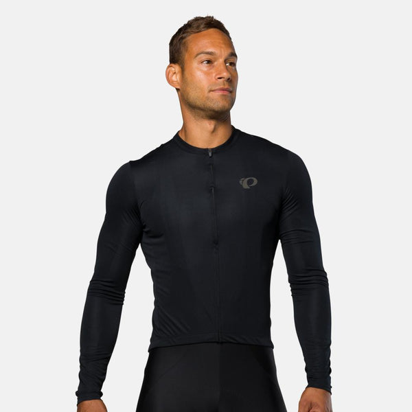 Men's Attack Long Sleeve Jersey - BLACK / S
