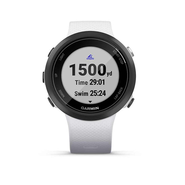 Garmin Garmin Swim 2 Watch Watch Color: White Wristband: White - Silicone