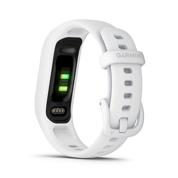 Garmin vivosmart 5 S/M Watch Watch Color: Black Wristband: White - Silicone