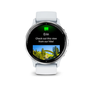 Garmin Venu 3 Watch Watch Color: Whitestone Wristband: Whitestone - Silicone