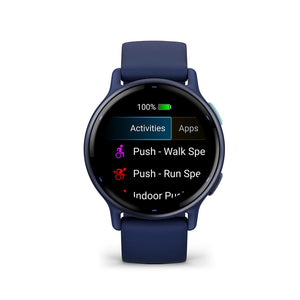 Garmin vivoactive 5 Watch Watch Color: Navy Wristband: Navy - Silicone