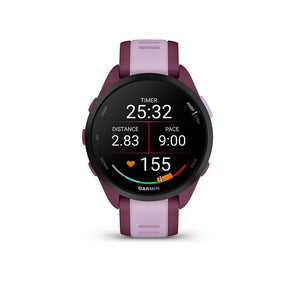 Garmin Forerunner 165 Music Watch Watch Color: Berry Wristband: Lilac - Silicone