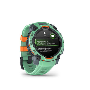 Garmin Instinct 3 45mm AMOLED Watch Watch Color: Neo Tropic Wristband: Neo Tropic - Silicone