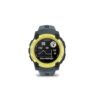 Garmin Instinct E 40mm Watch Watch Color: Electric Lime Wristband: Twilight - Silicone