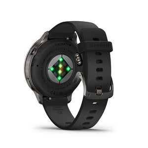 Garmin Venu 4 41mm Watch Watch Color: Slate Wristband: Black - Silicone