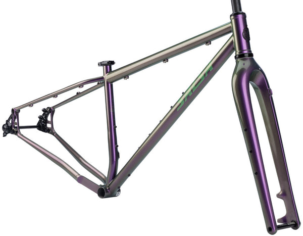 Salsa Fargo 32 Frameset - 32" Steel Pearl Orchid Medium