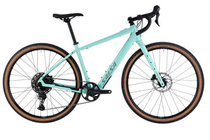 Salsa Confluence Drop Bar Cues 11 eBike - 700c Aluminum Spearmint Green 53cm