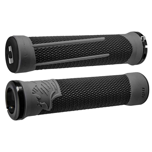 ODI AG2 Grips - Black/Graphite Lock-On