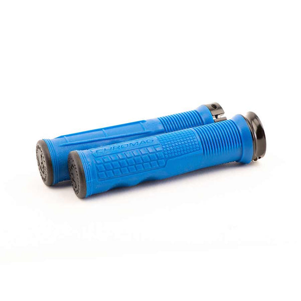 Chromag Format Grips - Blue Lock-On