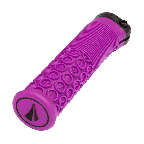 SDG Thrice 33 Lock-On MTB Grips - Purple