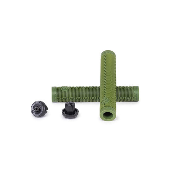 Eclat Shogun Grips 166mm Army Green Pair