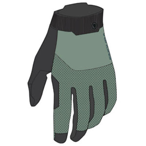 Endura Loop Full Finger Gloves Sage Green L
