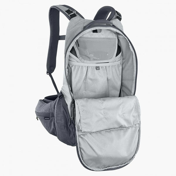 EVOC Trail Pro 16 Protector backpack 16L Stone/Carbon Grey SM