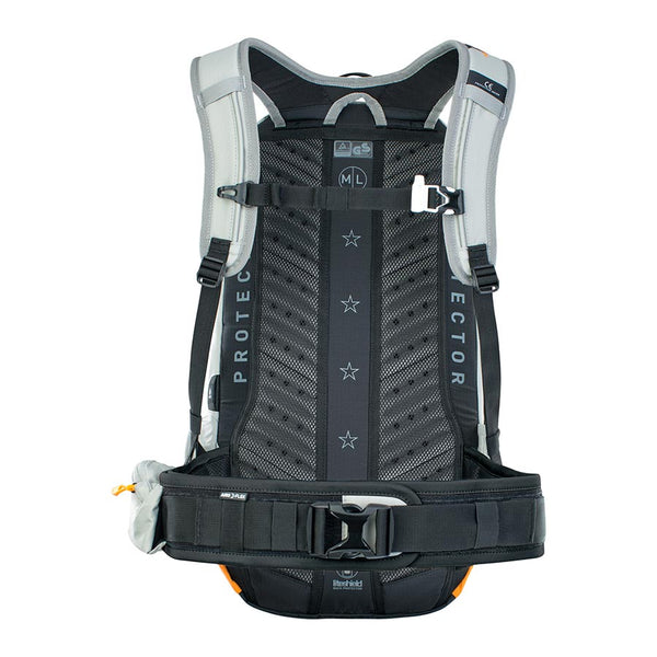 EVOC FR Enduro E-Ride 16 Protector backpack 16L Stone/Bright Orange ML