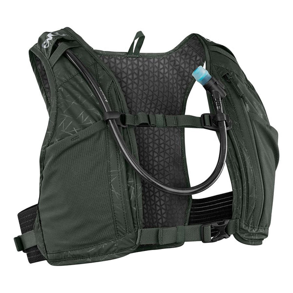 EVOC Hydro Pro 1.5 + 1.5l Bladder Hydration Vest Volume: 1.5L Bladder: Included (1.5L) Dark Olive