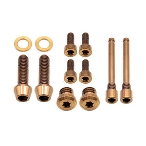 Better Bolts TRP DHR EVO Brake Bolt Copper 12/Count