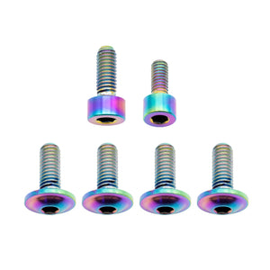 Better Bolts Fox 36SL Fork Ti Bolt Kit 2026+ Grip Rainbow 6/Ct