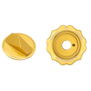 Better Bolts Fork Caps Fox Grip2/GripX2/GripX 34 Gold