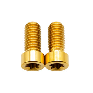 Better Bolts SRAM Matchmaker AXS Ti Mount Bolts Gold 2/Count