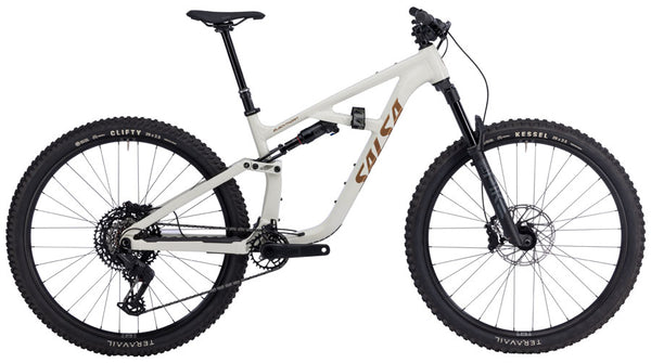 Salsa Blackthorn 125 Eagle 70 Bike - 29" Aluminum Vapor Gray X-Large