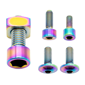 Better Bolts Fox 36 Fork Ti Bolt Kit 2021-2025 Grip Rainbow 6/Ct