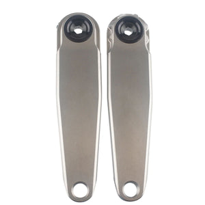 5Dev RGXC Ti Cranks 165mm (No Spindle) Raw