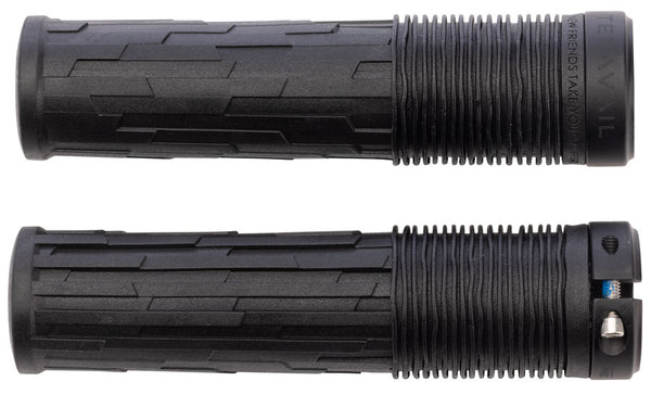 Teravail Lytho Grips - Lock-On Obsidian Black 35mm
