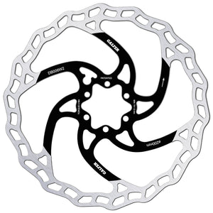 Galfer 200mm Rotor 6-Bolt  2.0mm Black/Silver