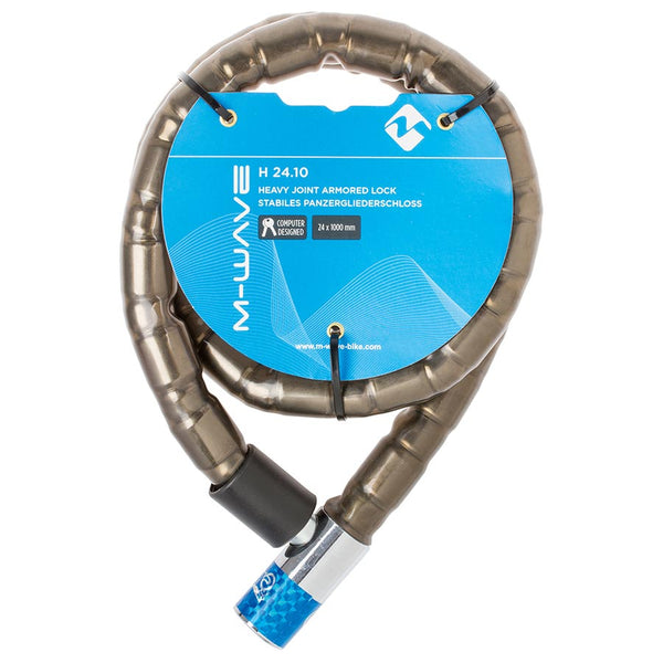 M-Wave H 24.10 Chain Lock Key 24mm 100cm Black