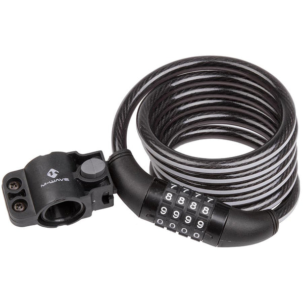 M-Wave S 10.18 Cable lock Combination 10mm 10x1800mm