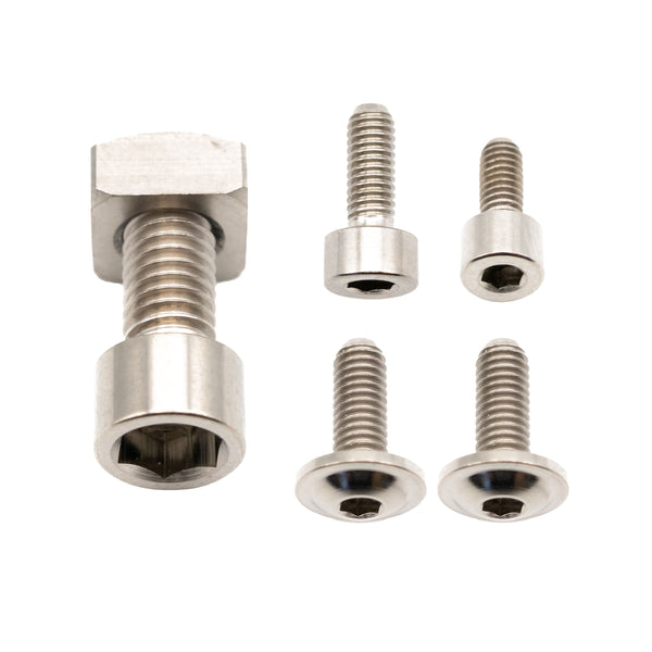 Better Bolts Fox 38 Fork Ti Bolt Kit Grip/Rhythm Silver 6/Count