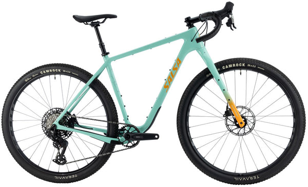 Salsa Cutthroat C Apex S1000 AXS Transmission Bike - 29" Carbon Spearmint Green 56cm