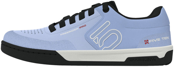 Five Ten Freerider Pro Flat Shoes - Women's Crystal Sky/Off White/Glow Blue 11