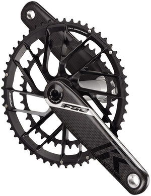 Full Speed Ahead K-Force Team Edition 2x Crankset -175mm 53/39t 11-Speed Direct Mount Chainring 386EVO Spindle Carbon/BLK