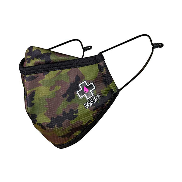 Muc-Off Reusable Face Mask - Woodland Camo Small