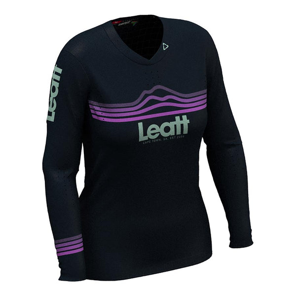 Leatt MTB Gravity 4.0 Women Jersey Black XS