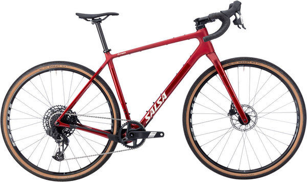 Salsa Flyway C Apex Eagle AXS 12 Bike - 700c Carbon Canyon Red X-Small