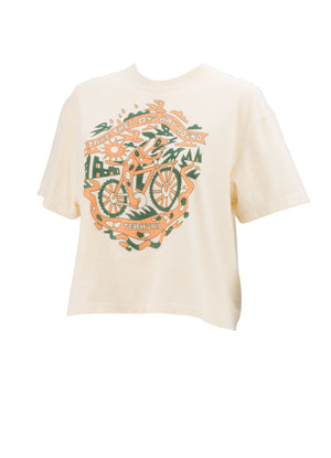 Teravail Artist Series: Joshua Noom T-Shirt - Ivory Womens X-Large