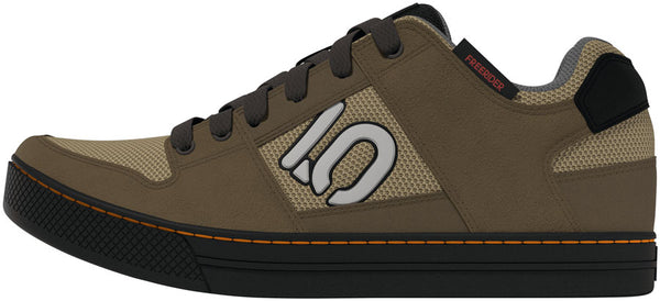 Five Ten Freerider Flat Shoes - Men's Cardboard/Wonder Alumina/Pure Tangerine 11.5