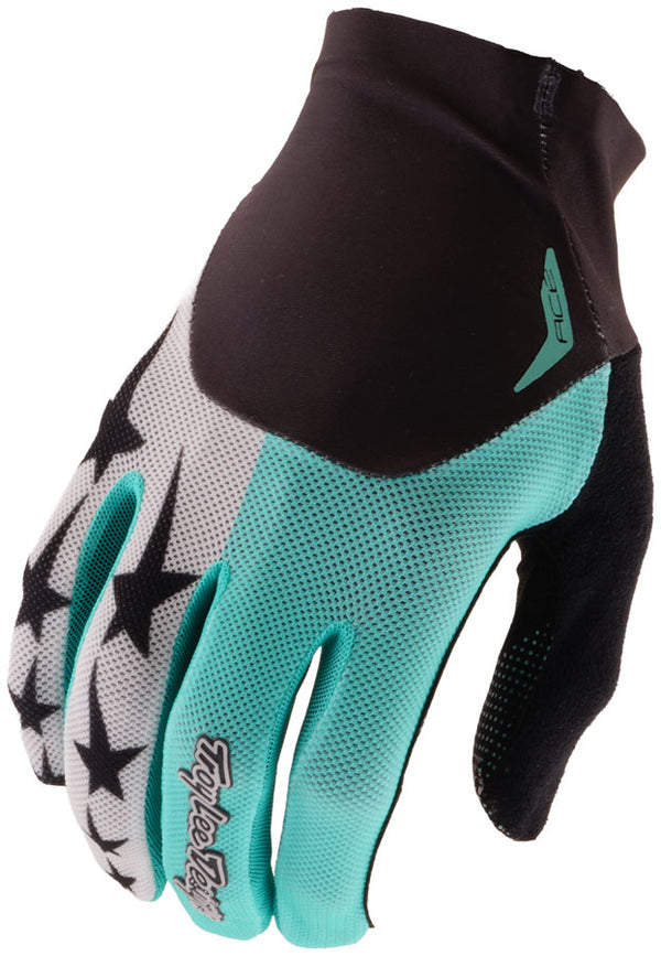 Troy Lee Designs Ace 2.0 Gloves – Yo Moto Real Teal Large