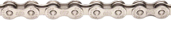 ACS Crossfire Chain - Single Speed 3/32" 106 Links Silver