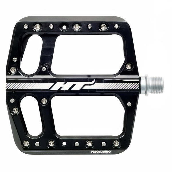 HT Pedals ANS12 Raven Platform Pedals CrMo Black
